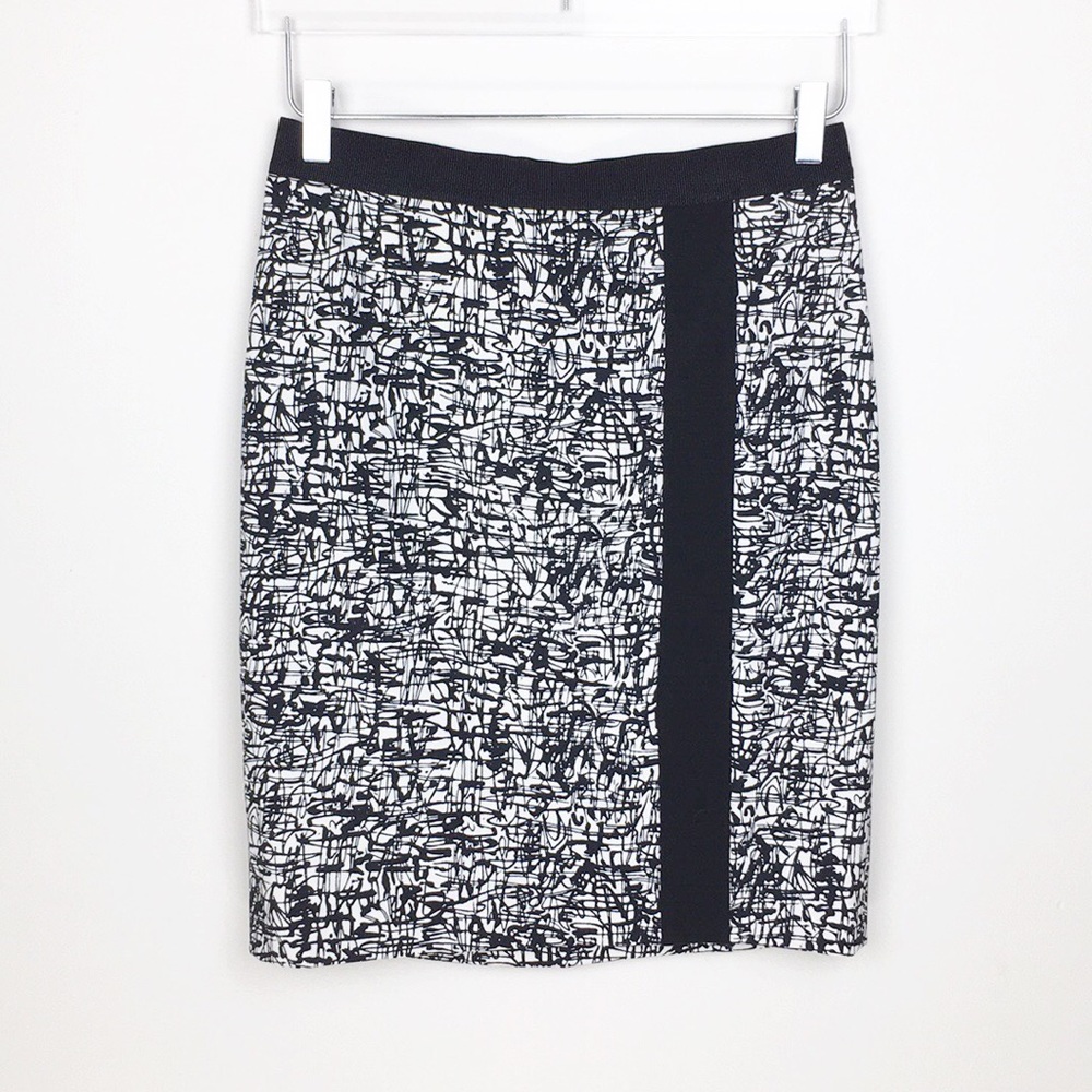 Ann Tylor Geometric Pencil Skirt